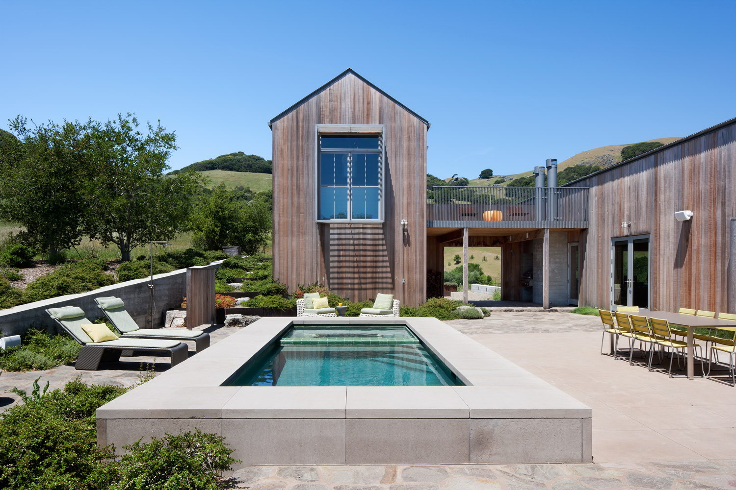 West Marin Ranch by Turnbull Griffin Haesloop Architects and Lotus Bleu Home Décor & Interior Design