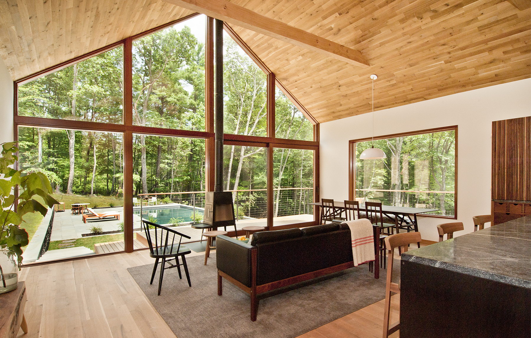 House in Hudson Woods by Lang Architecture