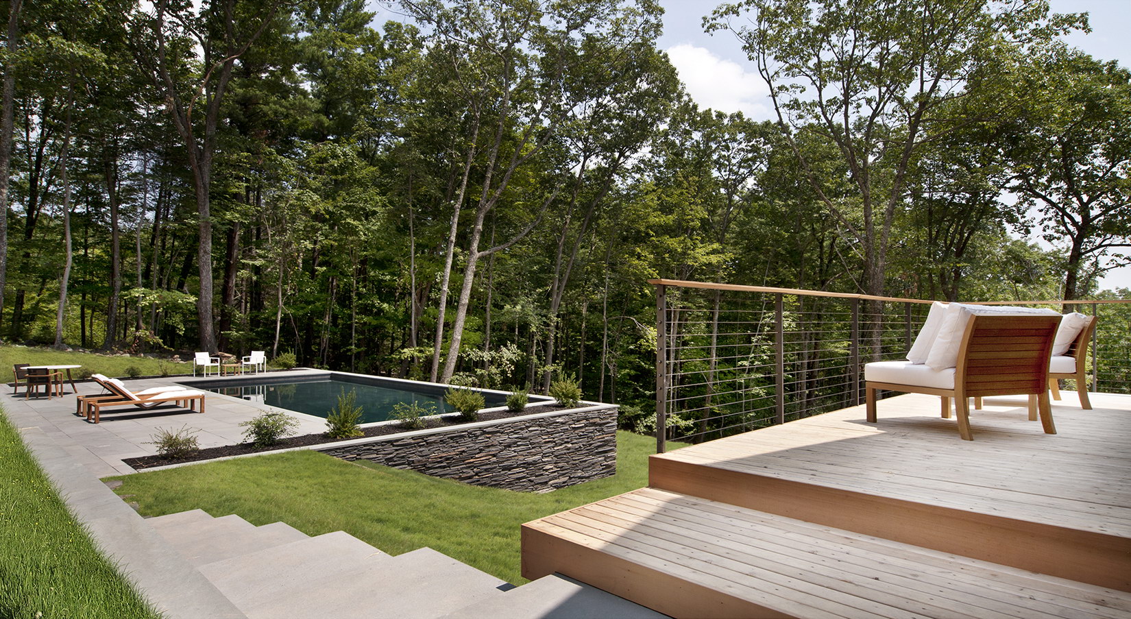 House in Hudson Woods by Lang Architecture