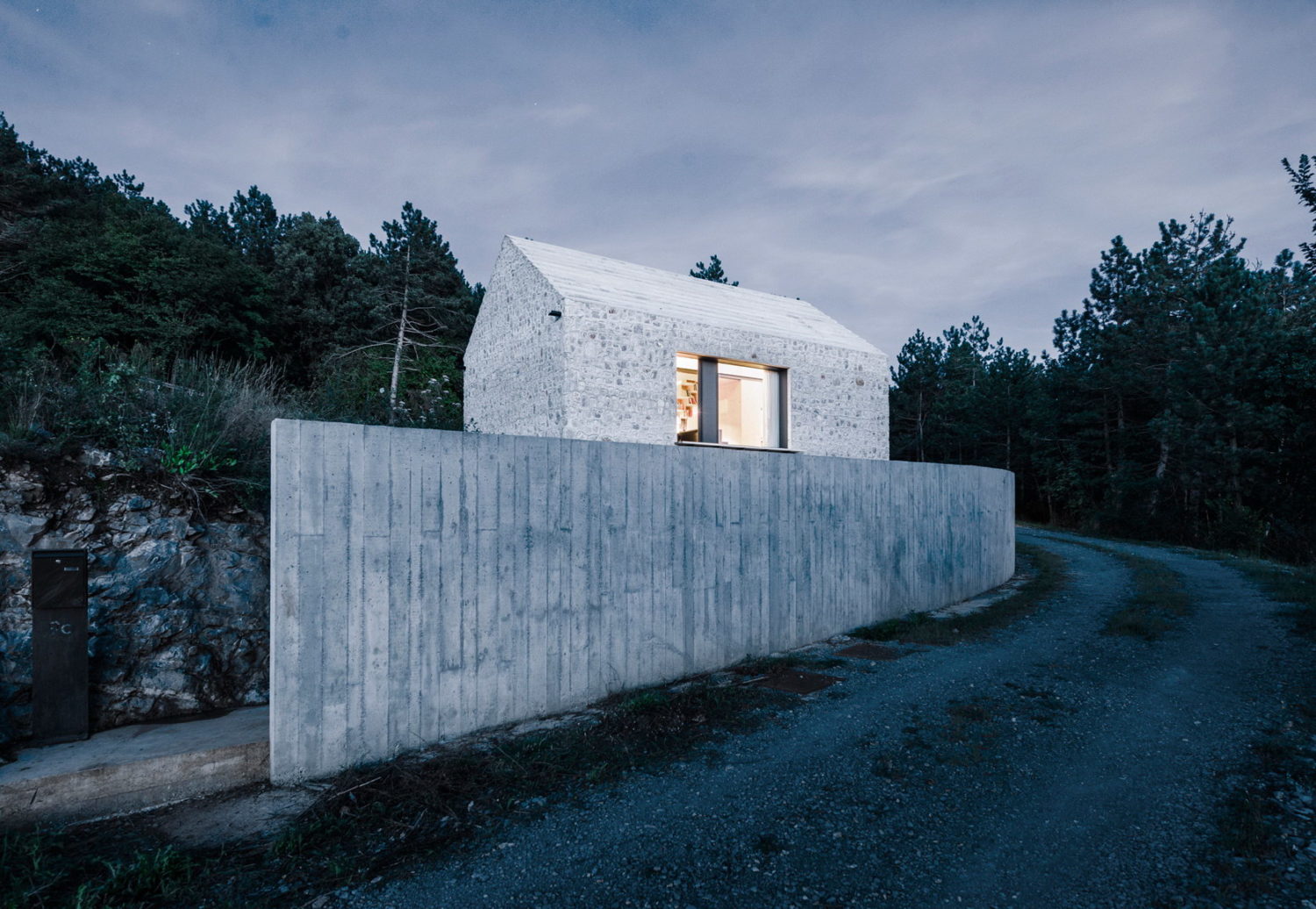 Compact Karst House by dekleva gregoric architects