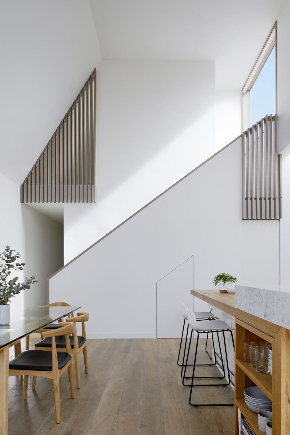 Tess + JJ’s House | Narrow House by po-co Architecture
