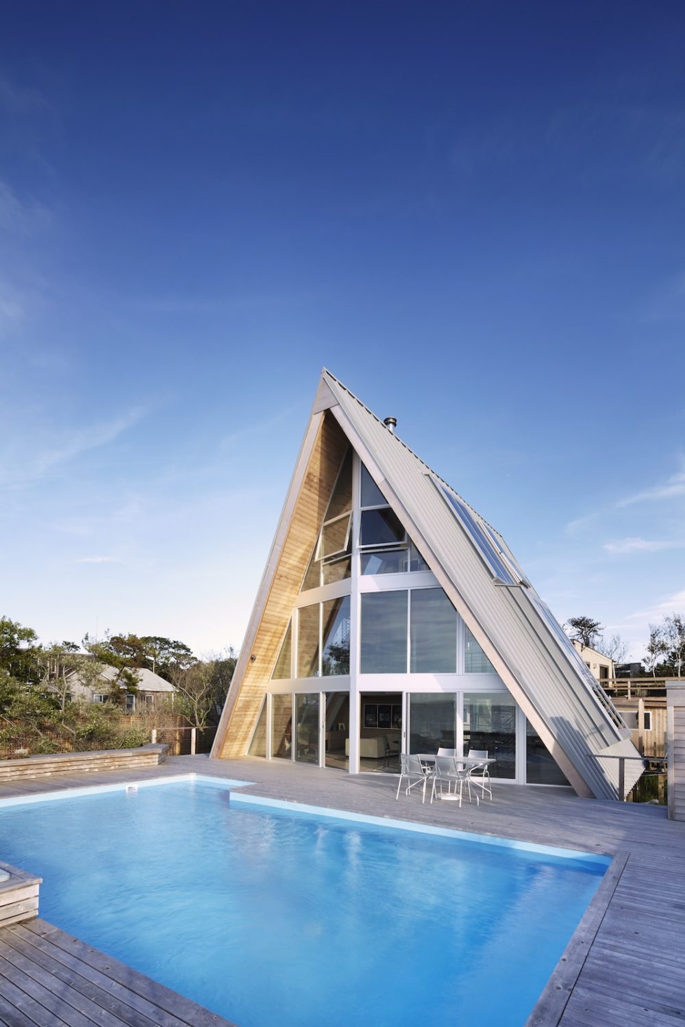 A-Frame House Rethink by Bromley Caldari Architects