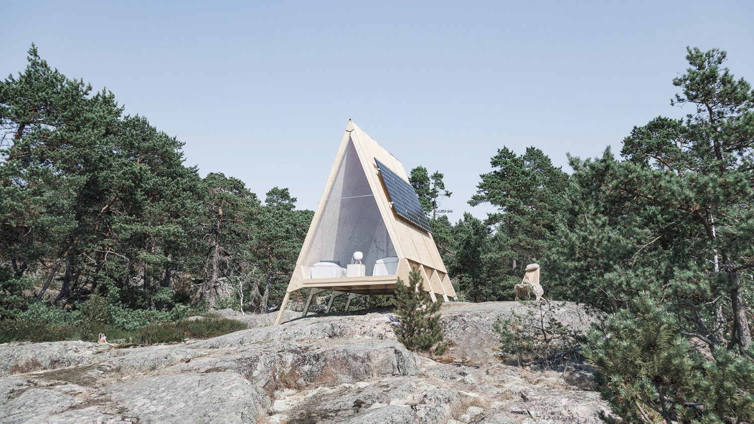 Nolla Cabin | A-frame Holiday Home in Finland