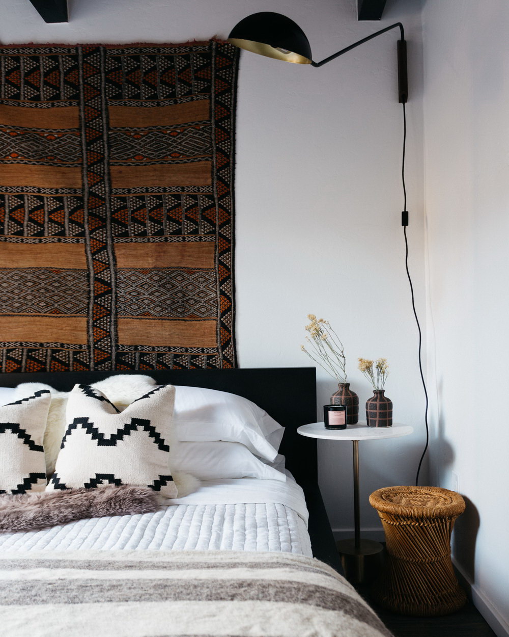 Courtney Poulos’ Eclectic A-Frame House