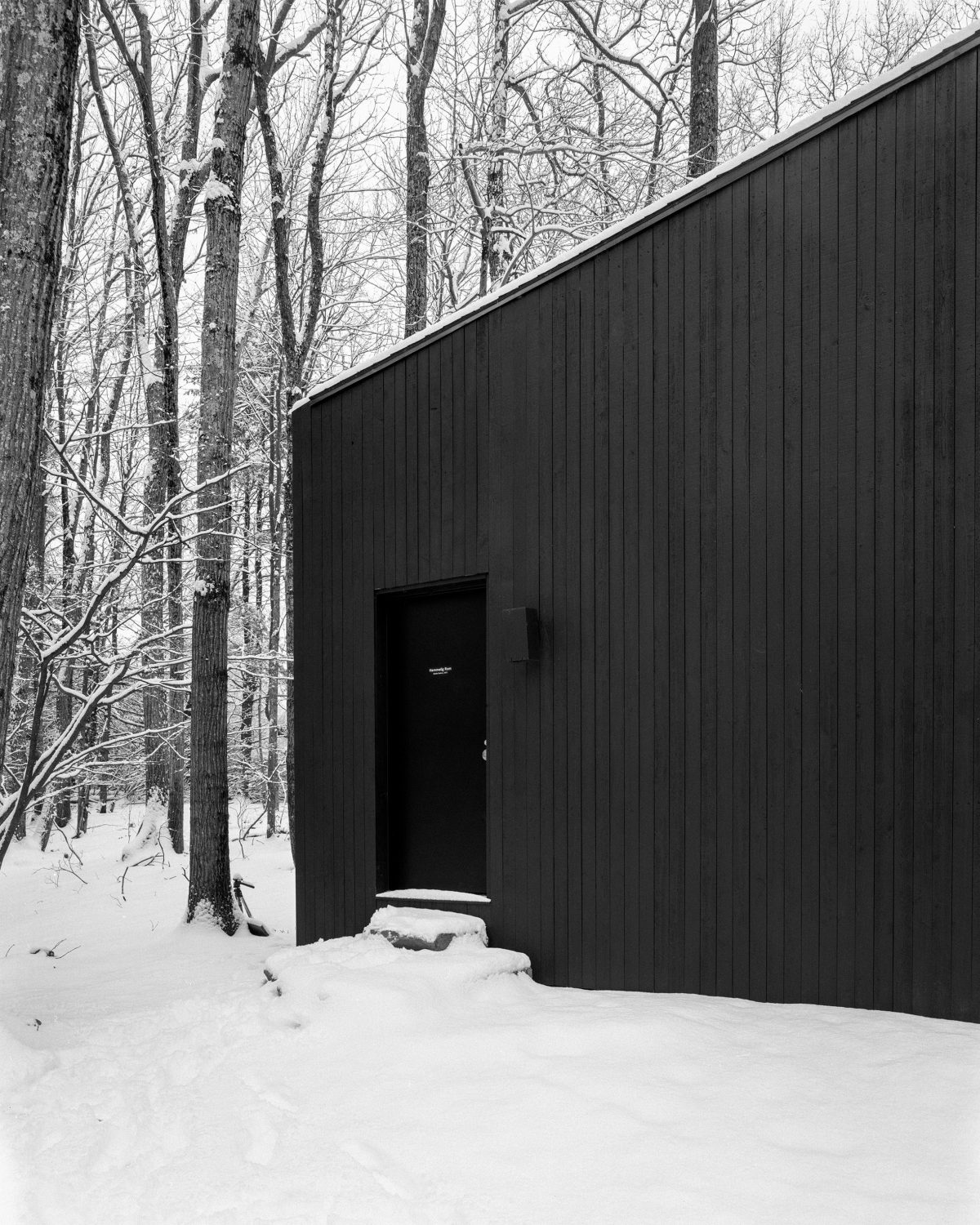 Hemmelig Rom | Library Cabin in the Forest by Studio Padron