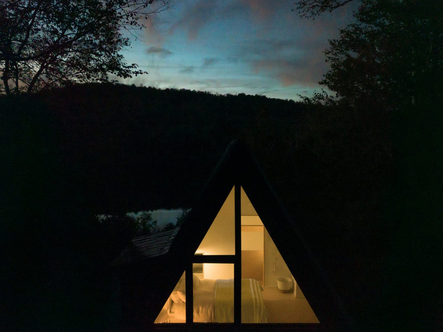 Aframe Rehab by Subtraction | A-Frame Cottage by Jean Verville