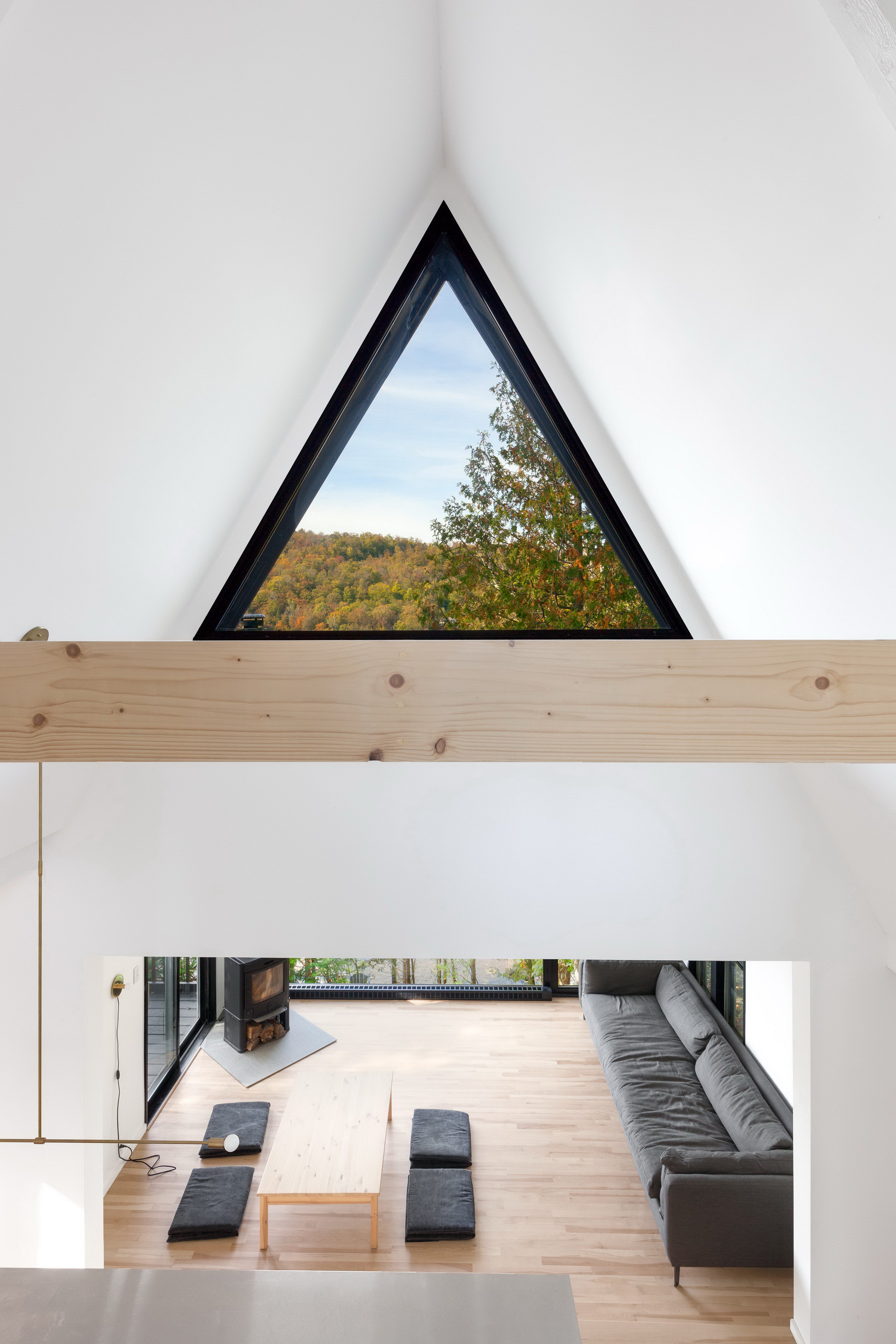 Aframe Rehab by Subtraction | A-Frame Cottage by Jean Verville