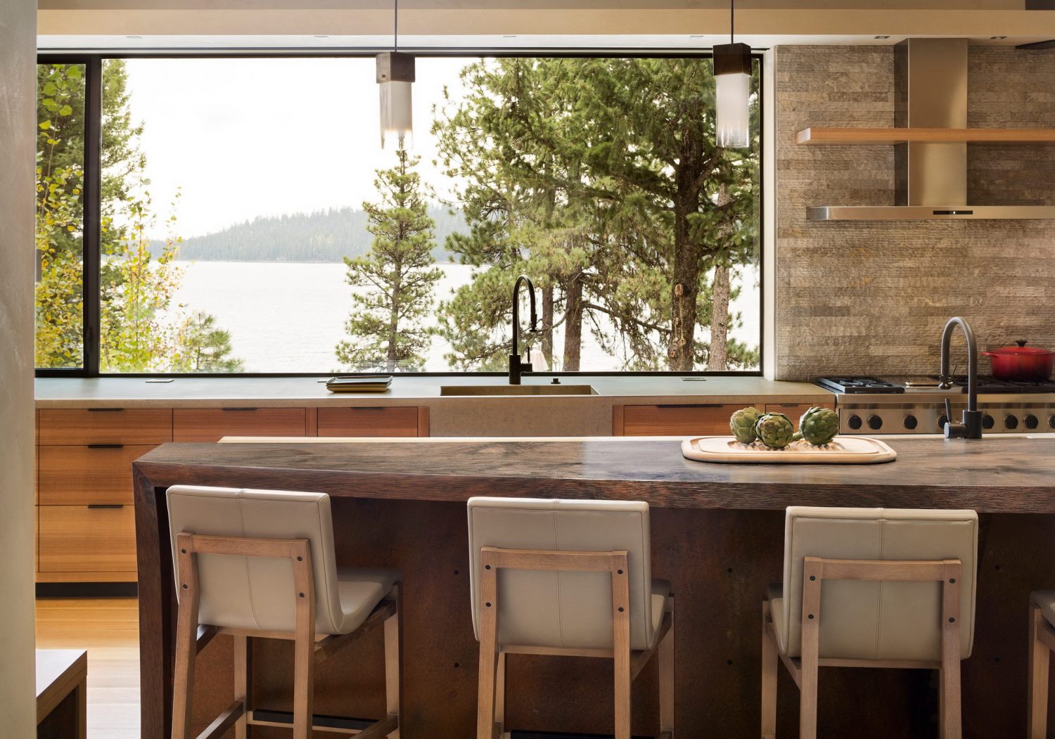 Modern Cliff House by McCall Design and Planning