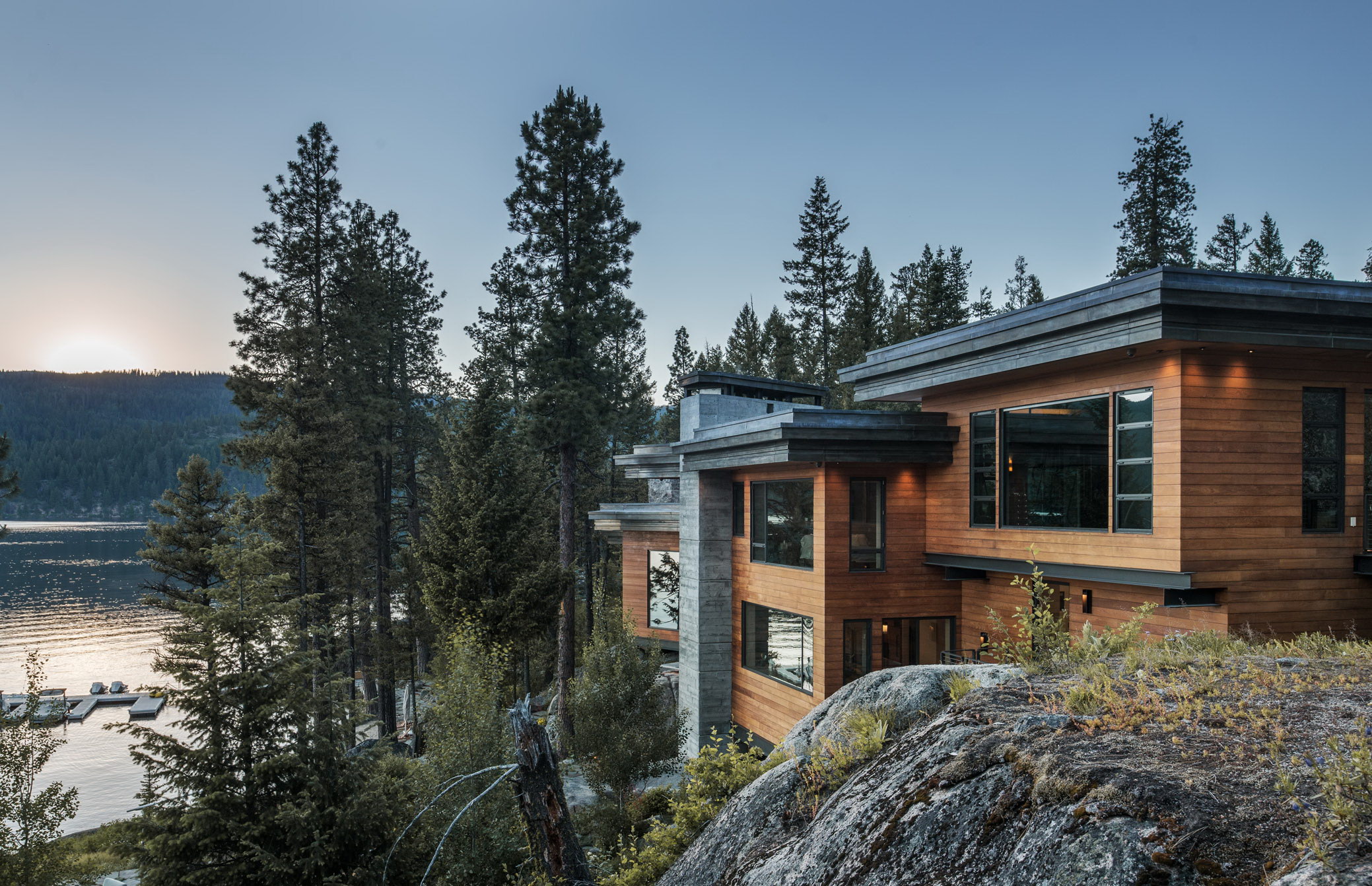 Modern Cliff House by McCall Design and Planning