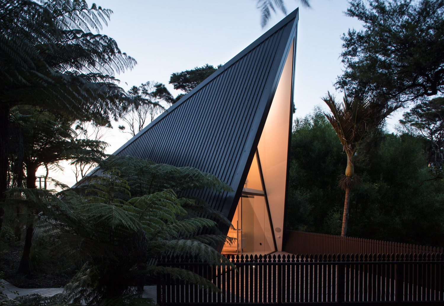 Tent House | A-Frame Cabin by Chris Tate