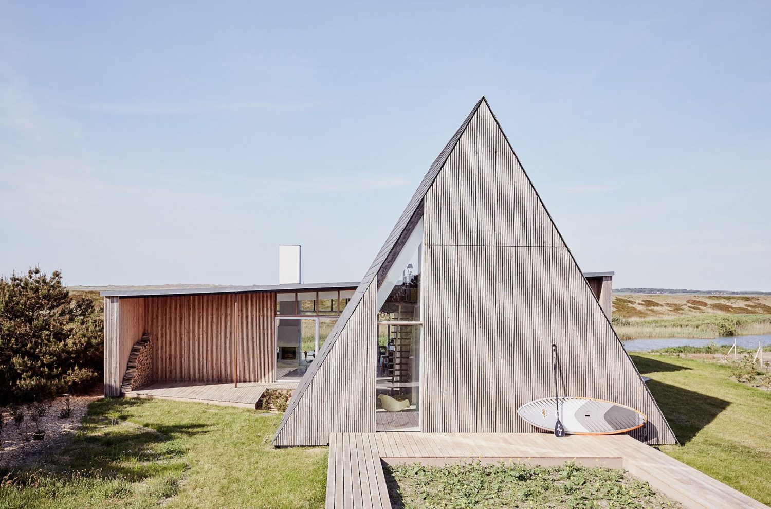 Light House | Extended A-Frame House by Puras Architects