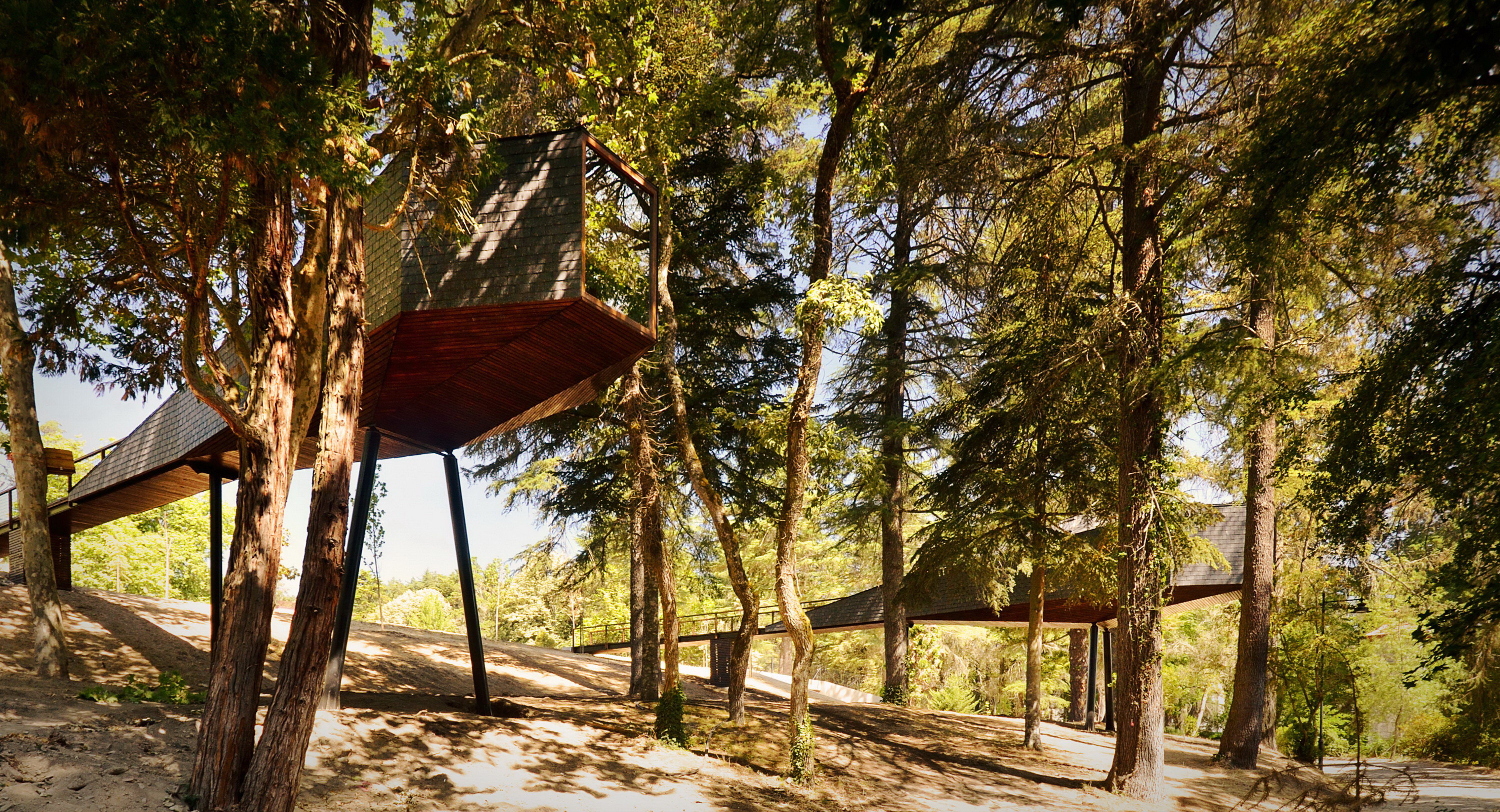 Tree Snake Houses by Rebelo de Andrade Architecture & Design