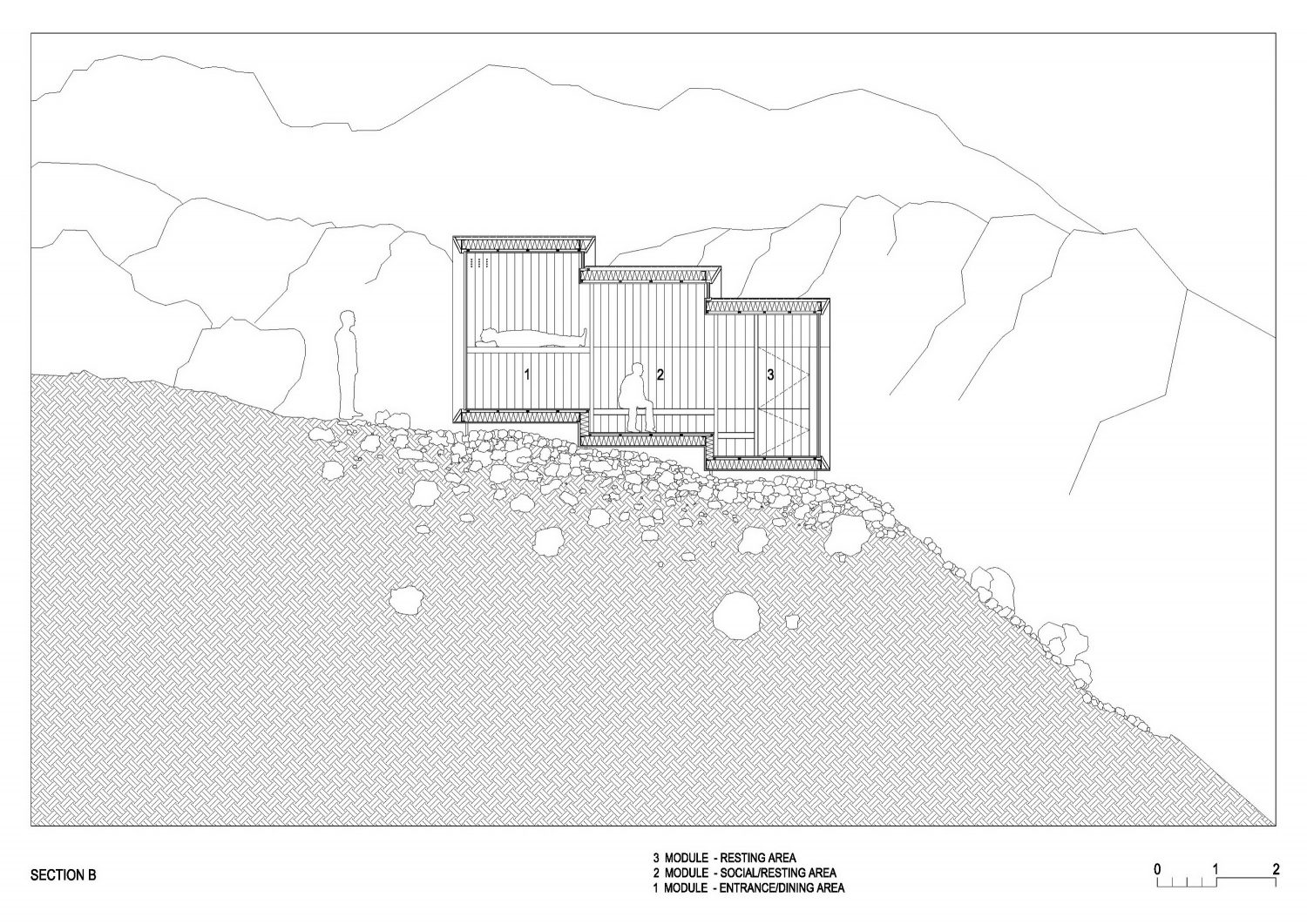Alpine Shelter Skuta by OFIS Architects, AKT II, and Harvard GSD Students
