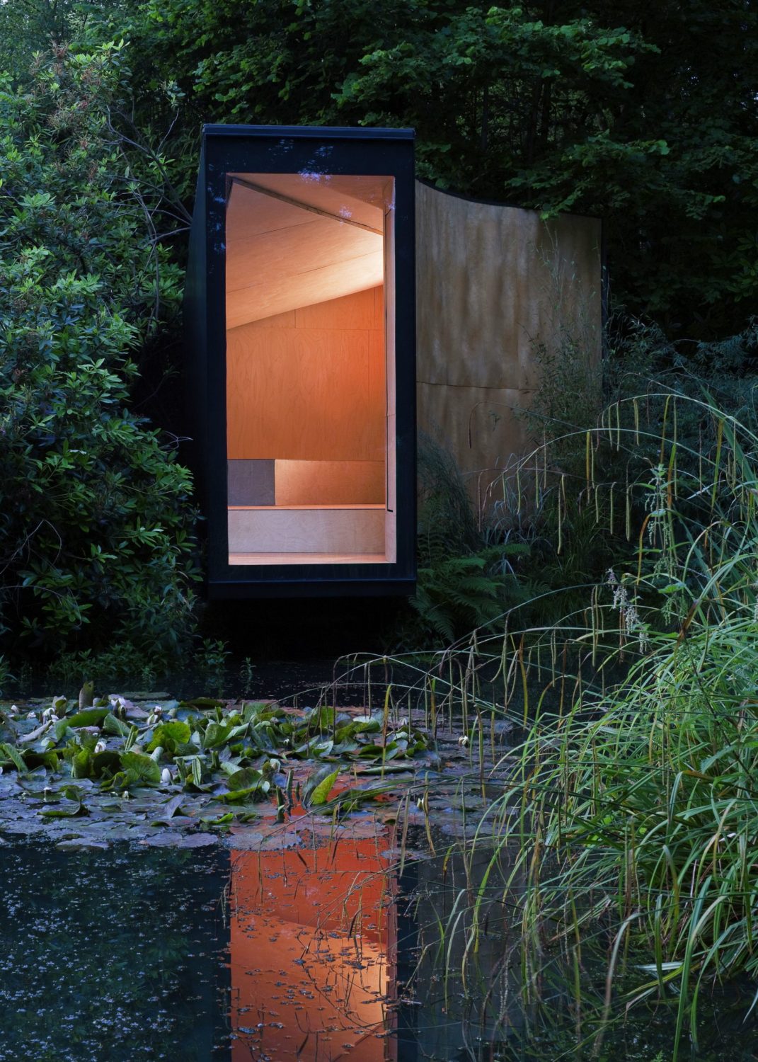 Forest Pond House – Tiny Cabin by TDO Architecture