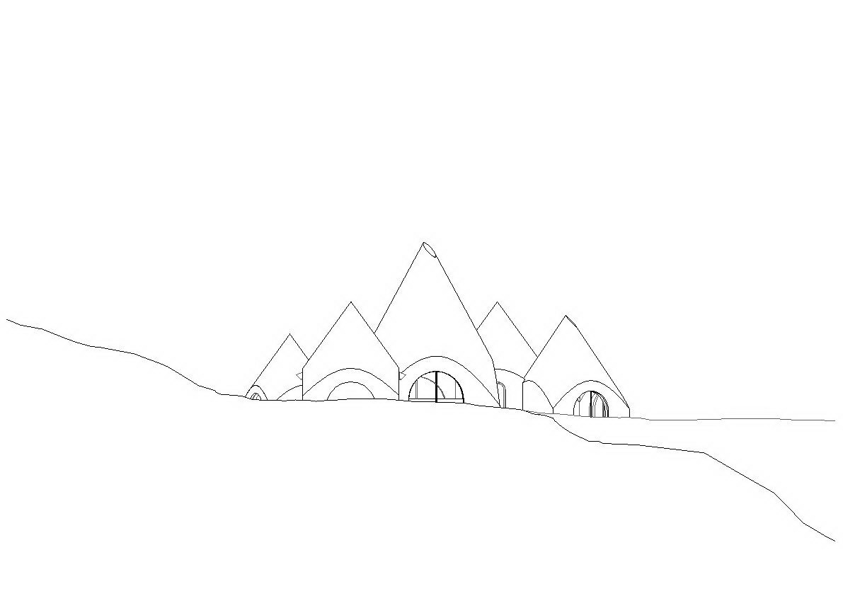 JIKKA | Complex of Five Huts by Issei Suma