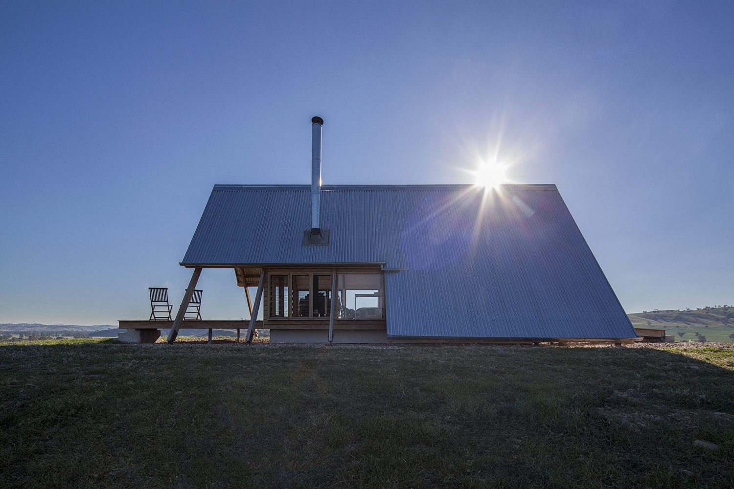 JR’s Hut at Kimo Estate – Off-Grid A-Frame Cabin