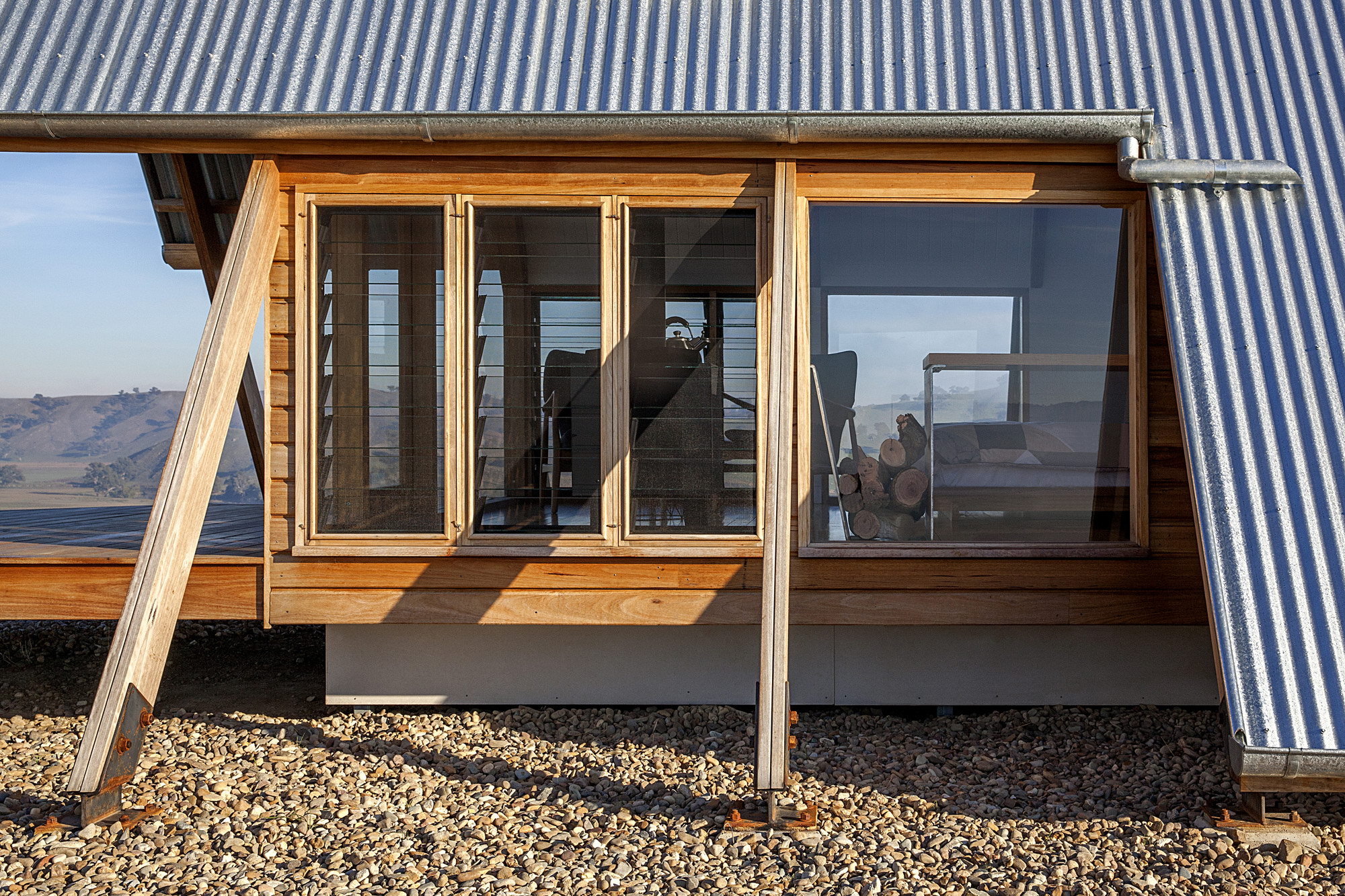JR’s Hut at Kimo Estate – Off-Grid A-Frame Cabin