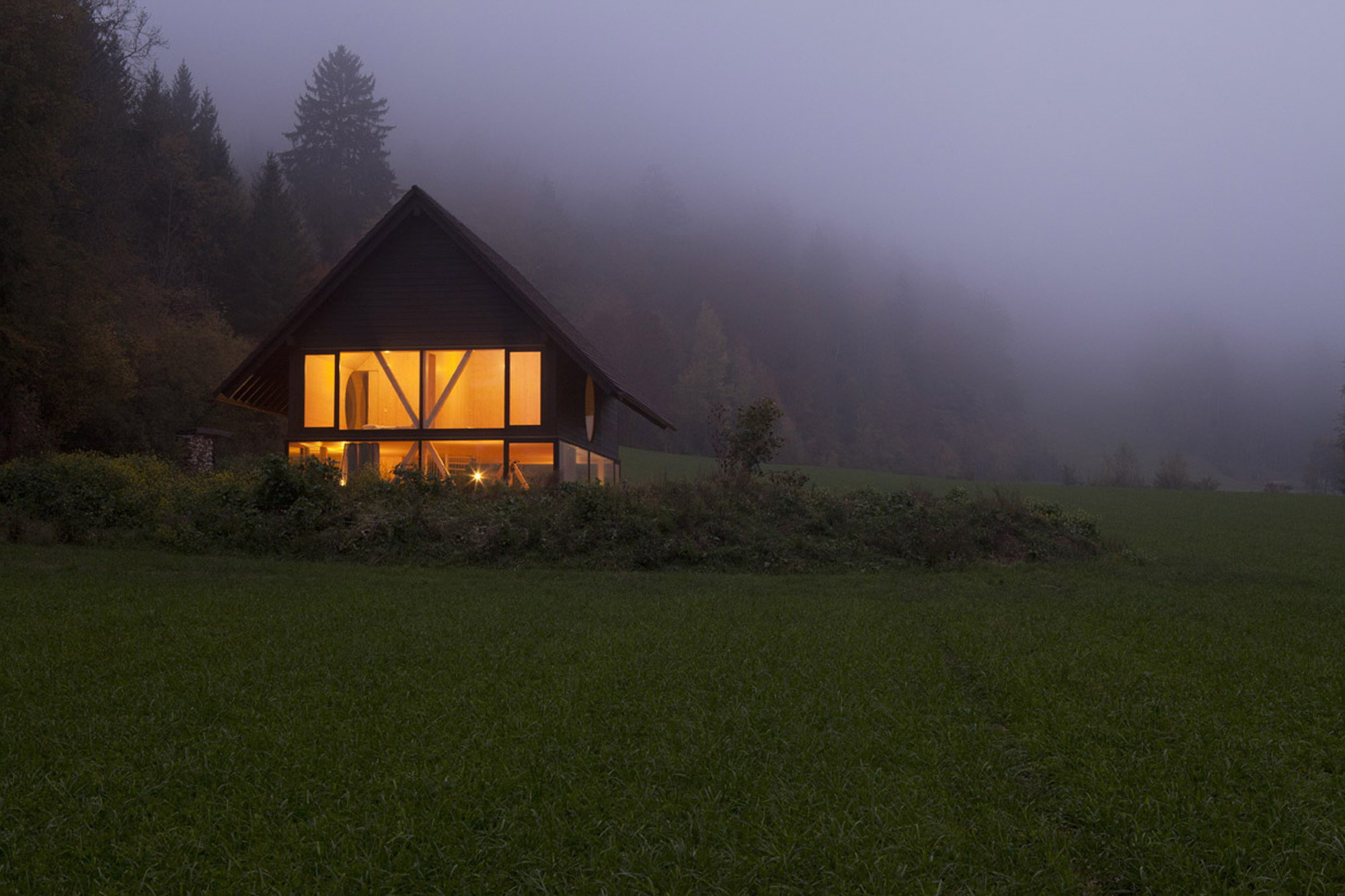 Timber House in Balsthal by Pascal Flammer