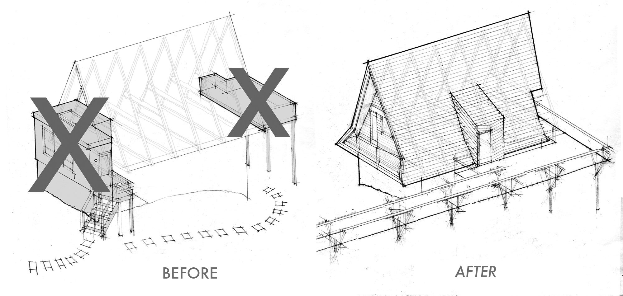 Triangle House – A-Frame Chalet Renovation