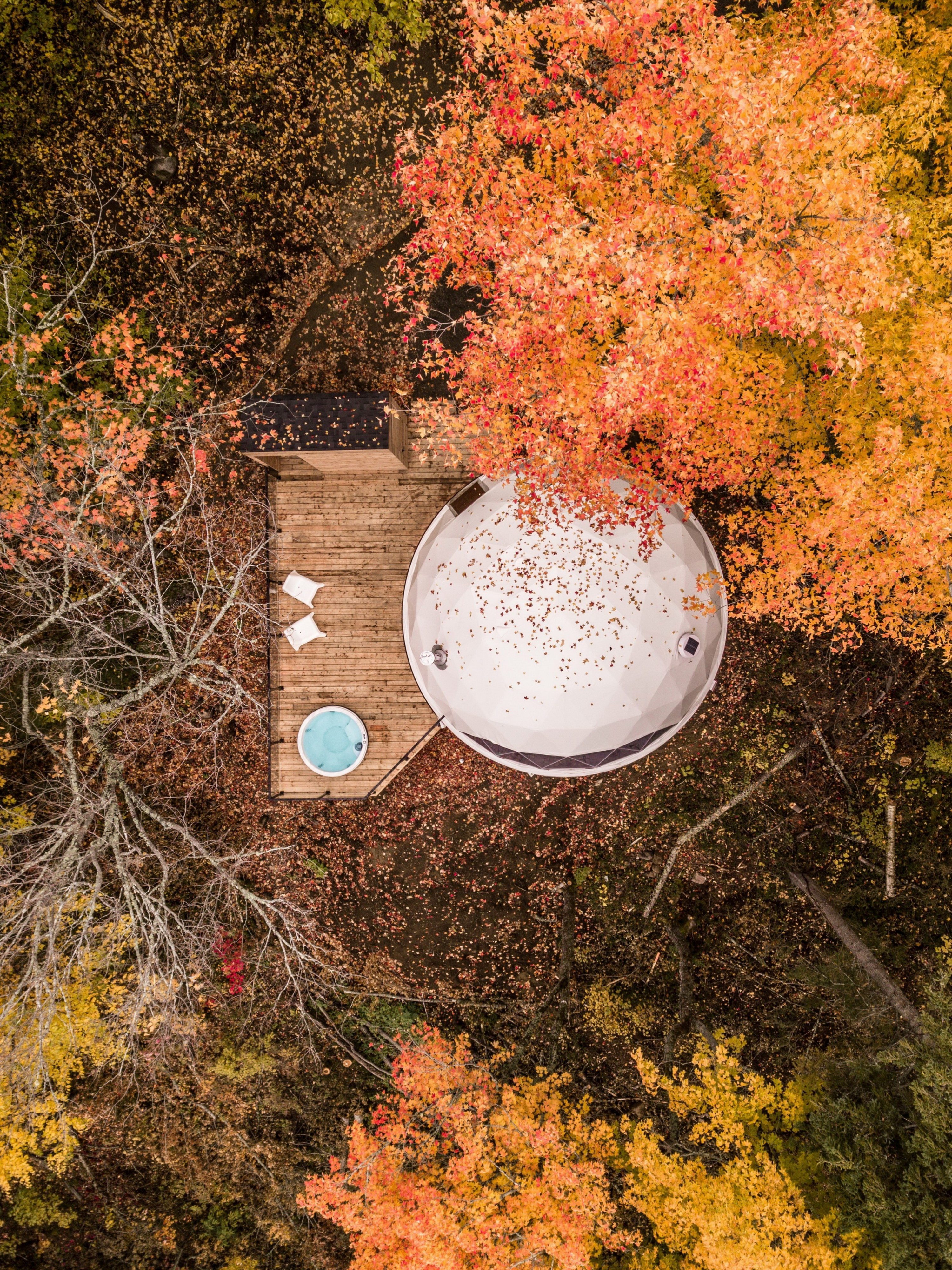 Dômes de Charlevoix – Glamping Domes in Quebec Forest