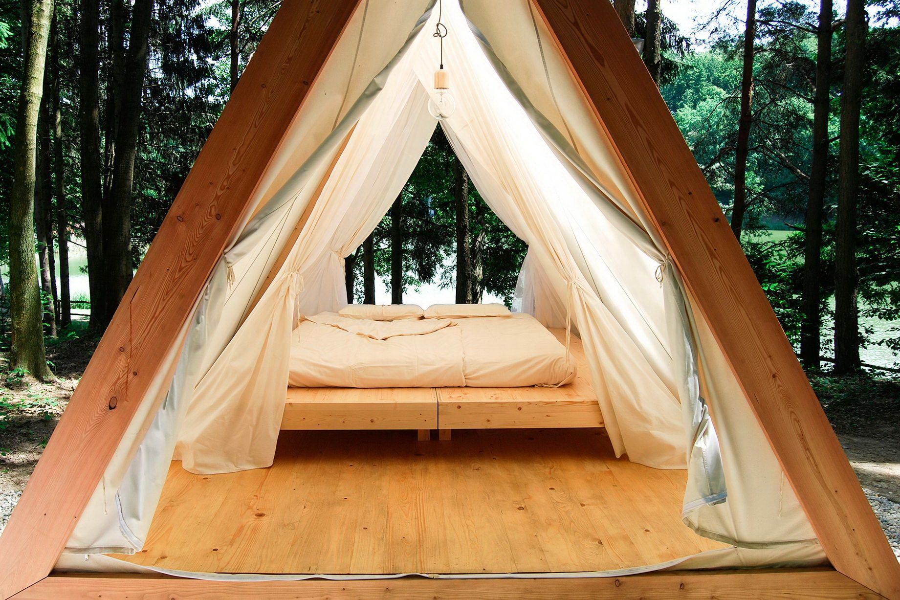 кровать в палатку своими руками