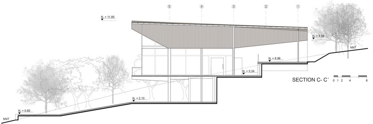 Las Peñas House by C3V Arquitectura