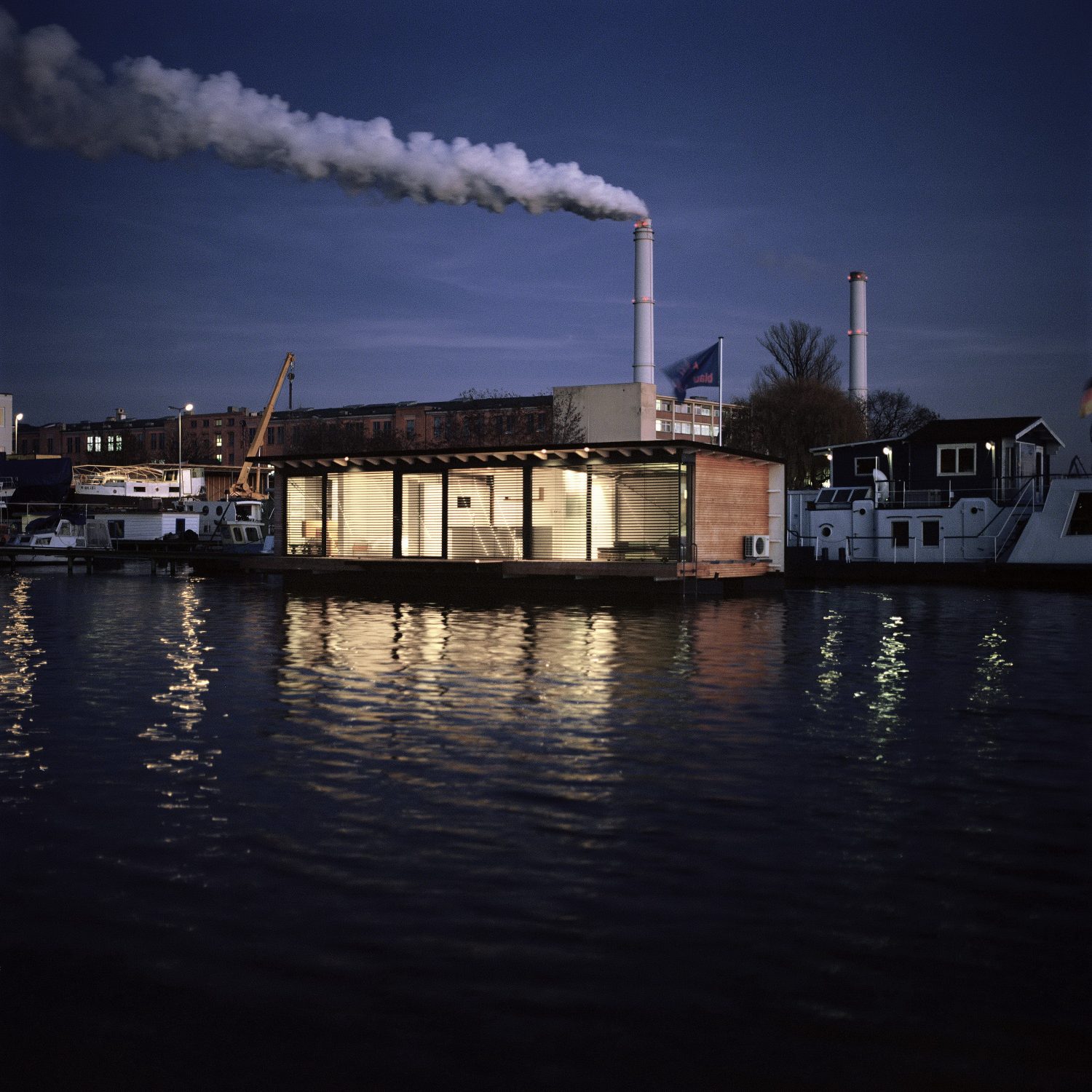 Modern Houseboat in Berlin