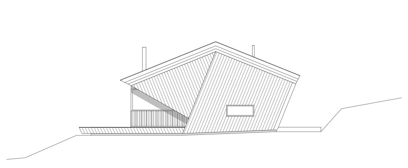 The Hooded Cabin by Arkitektværelset As