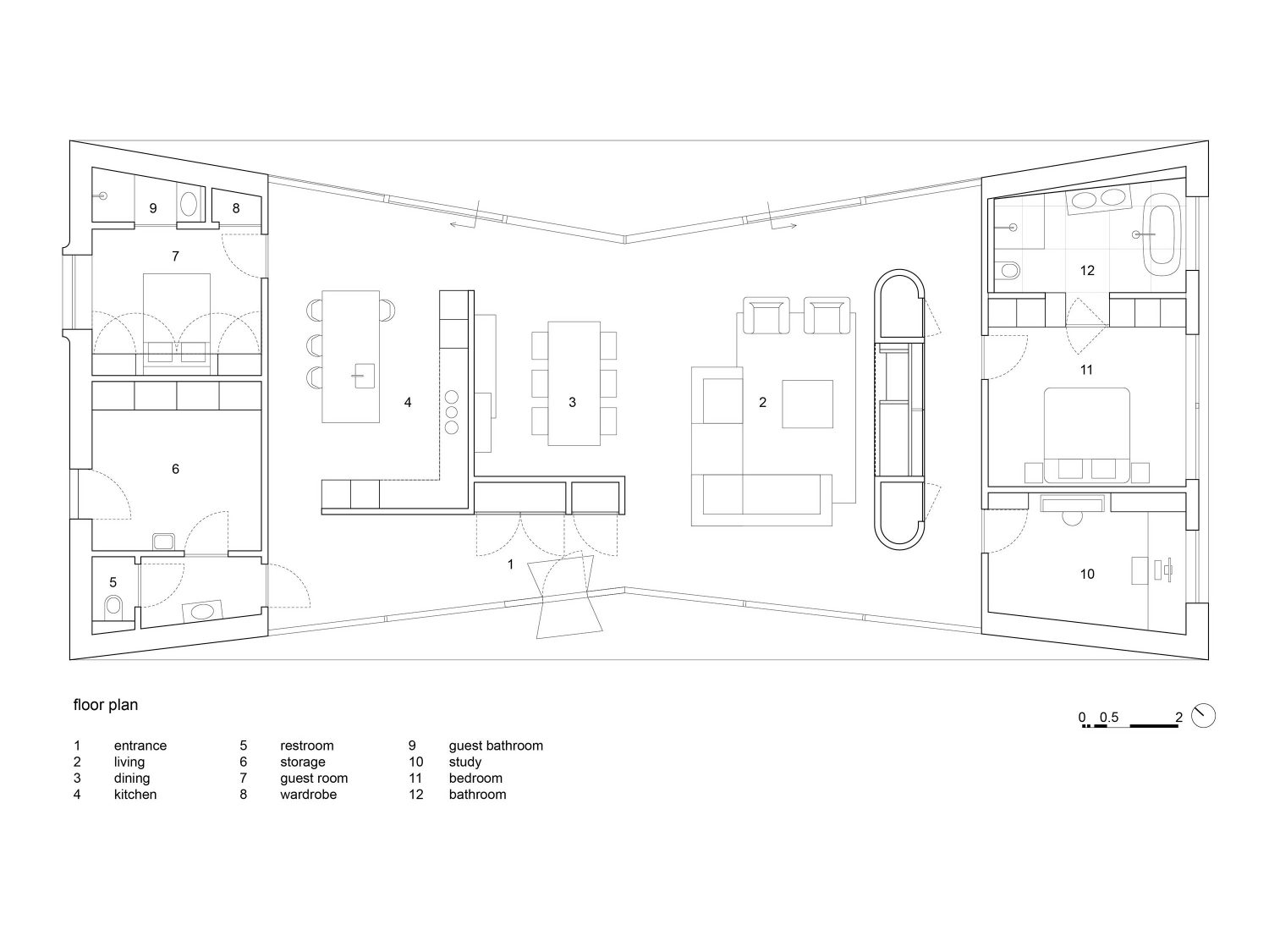 Villa X by Barcode Architects