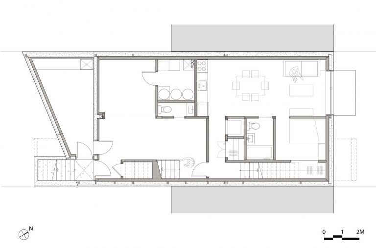 1st Avenue Residence – Terraced House Renovation by Microclimat