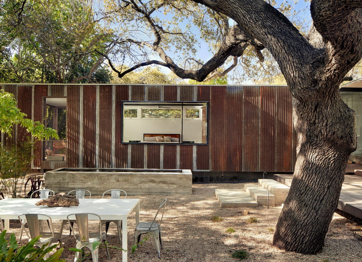 LeanToo – Corrugated Metal Addition to an Austin Cottage