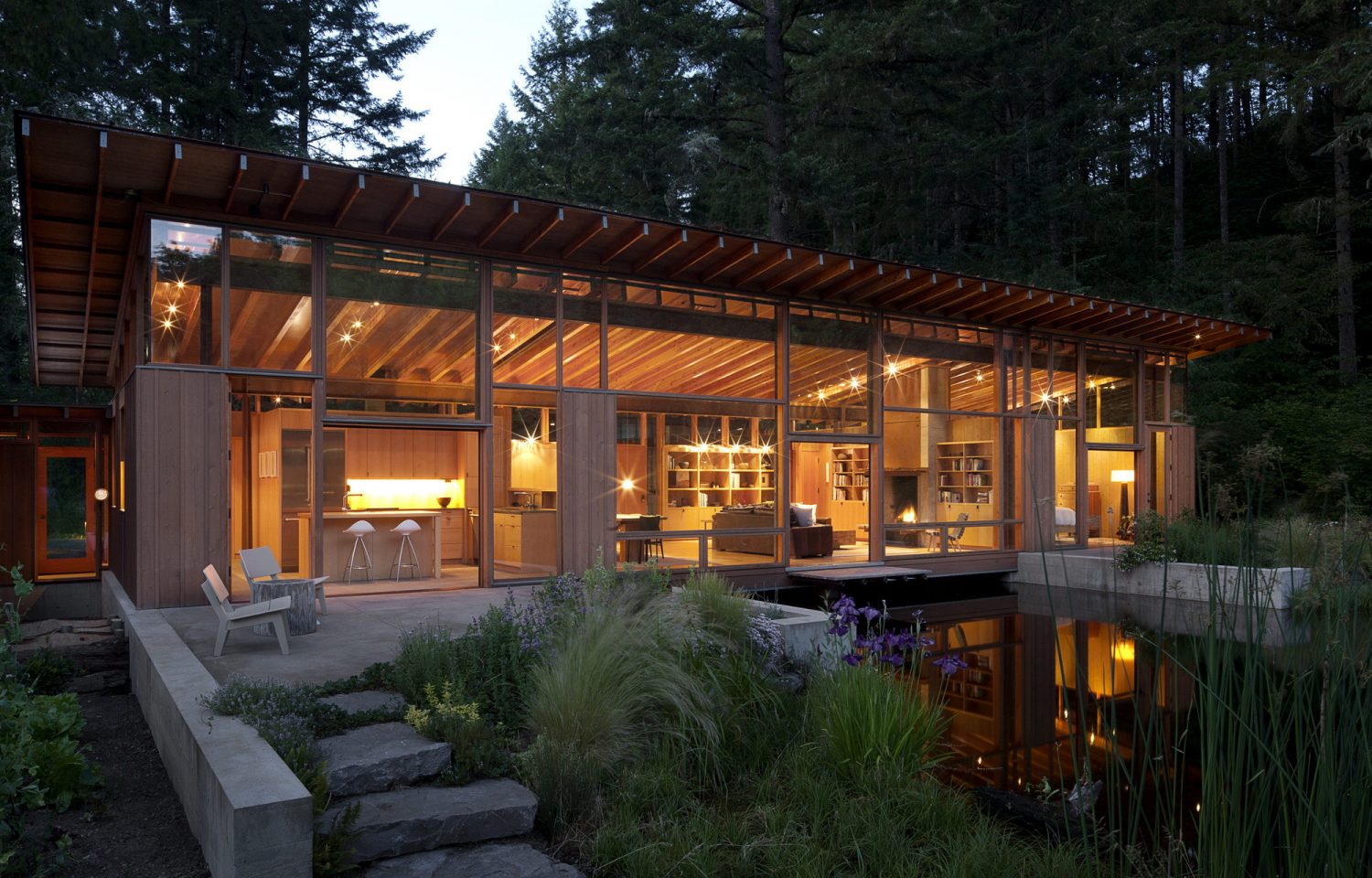 Newberg Residence by Cutler Anderson Architects