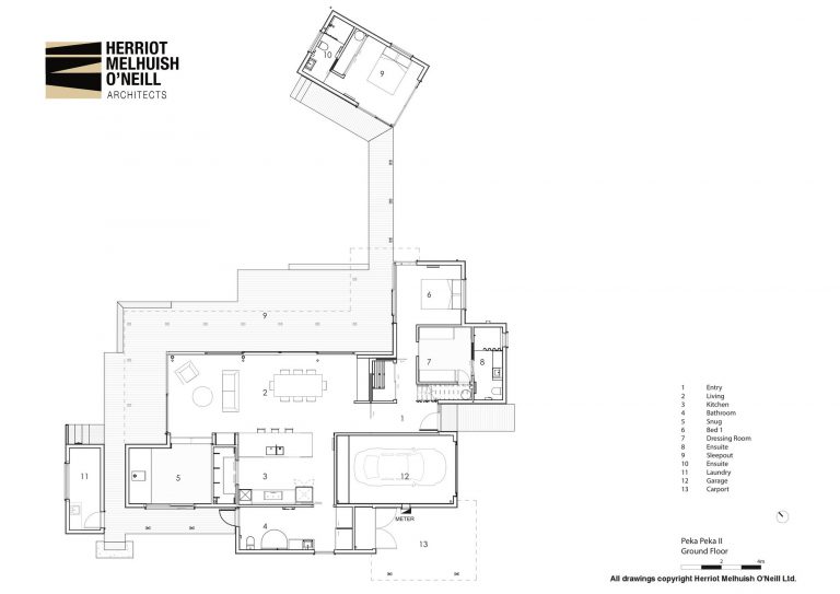 Peka Peka House II by Herriot Melhuish O'Neill Architects | Wowow Home ...