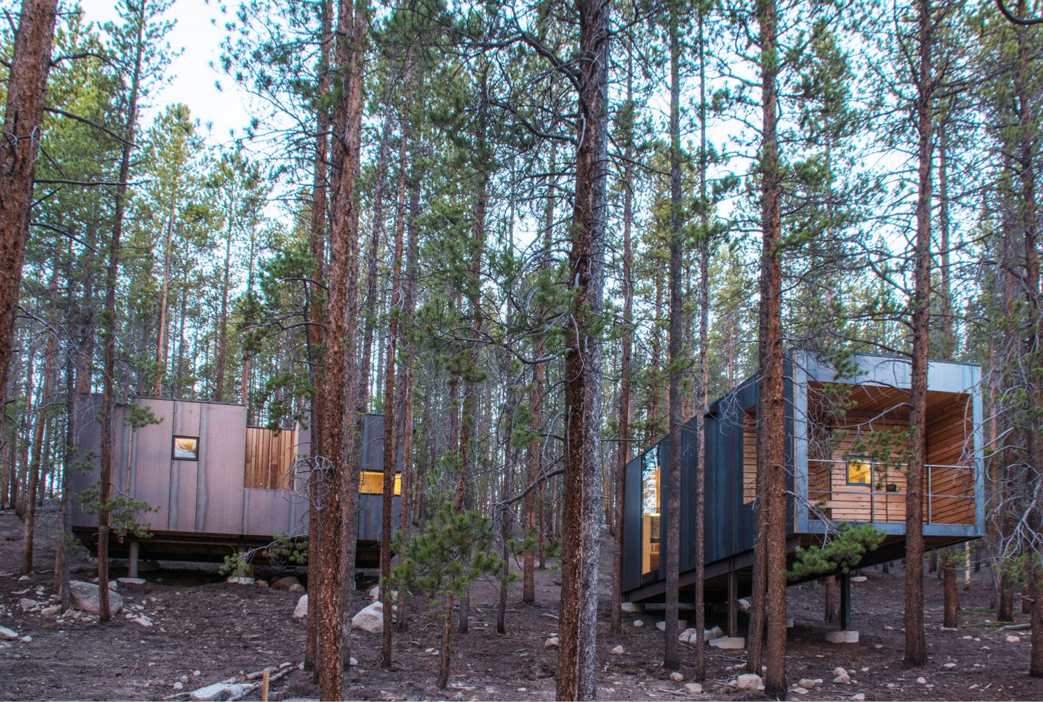 COBS Year-Round Micro Cabins by Colorado Building Workshop