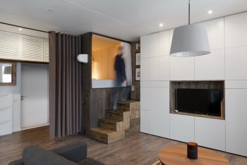 35m2 Flat Micro-Apartment by Studio Bazi