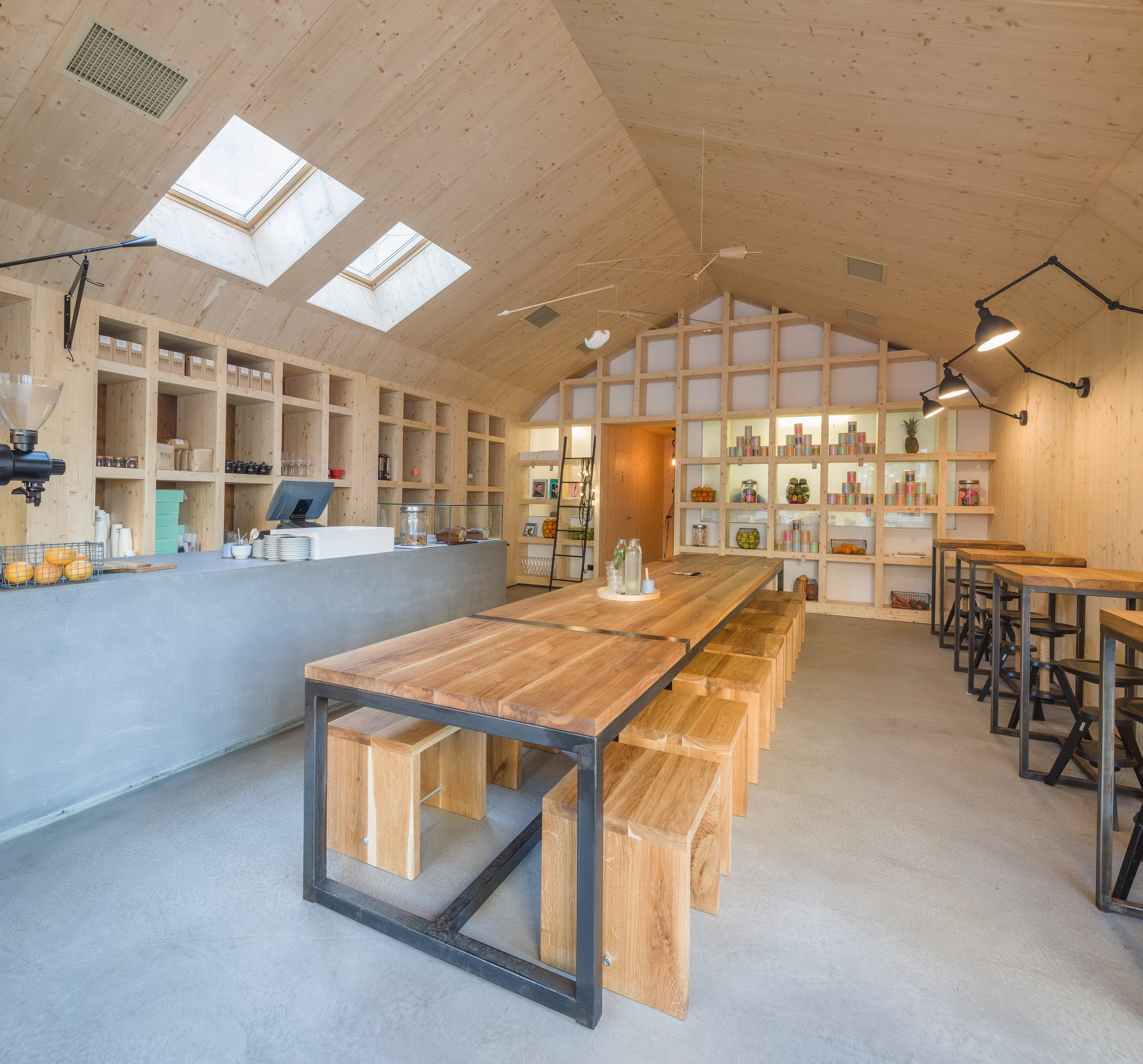 Juice Bar Cabin by Not a Number Architects
