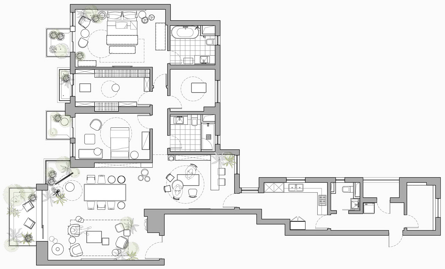 Pippa’s Apartment by Muxin Studio