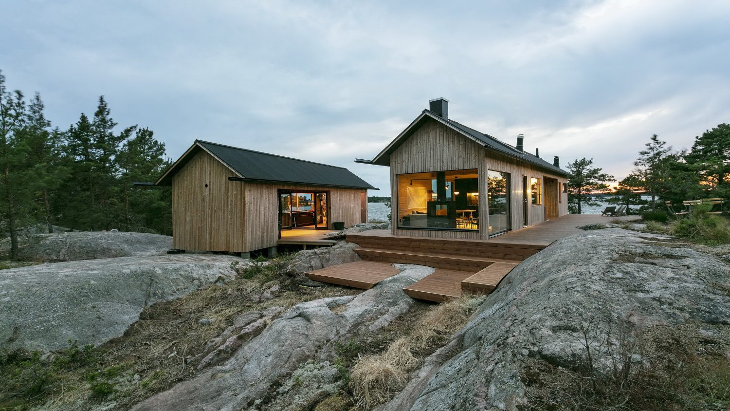 Project Ö Cabin by Aleksi Hautamäki and Milla Selkimäki