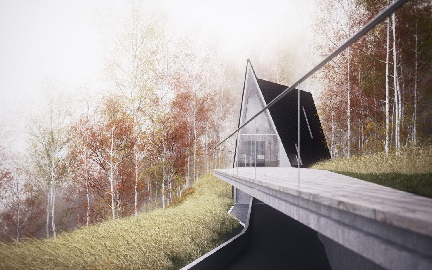 Allandale House | A-Frame House by William O’Brien Jr.