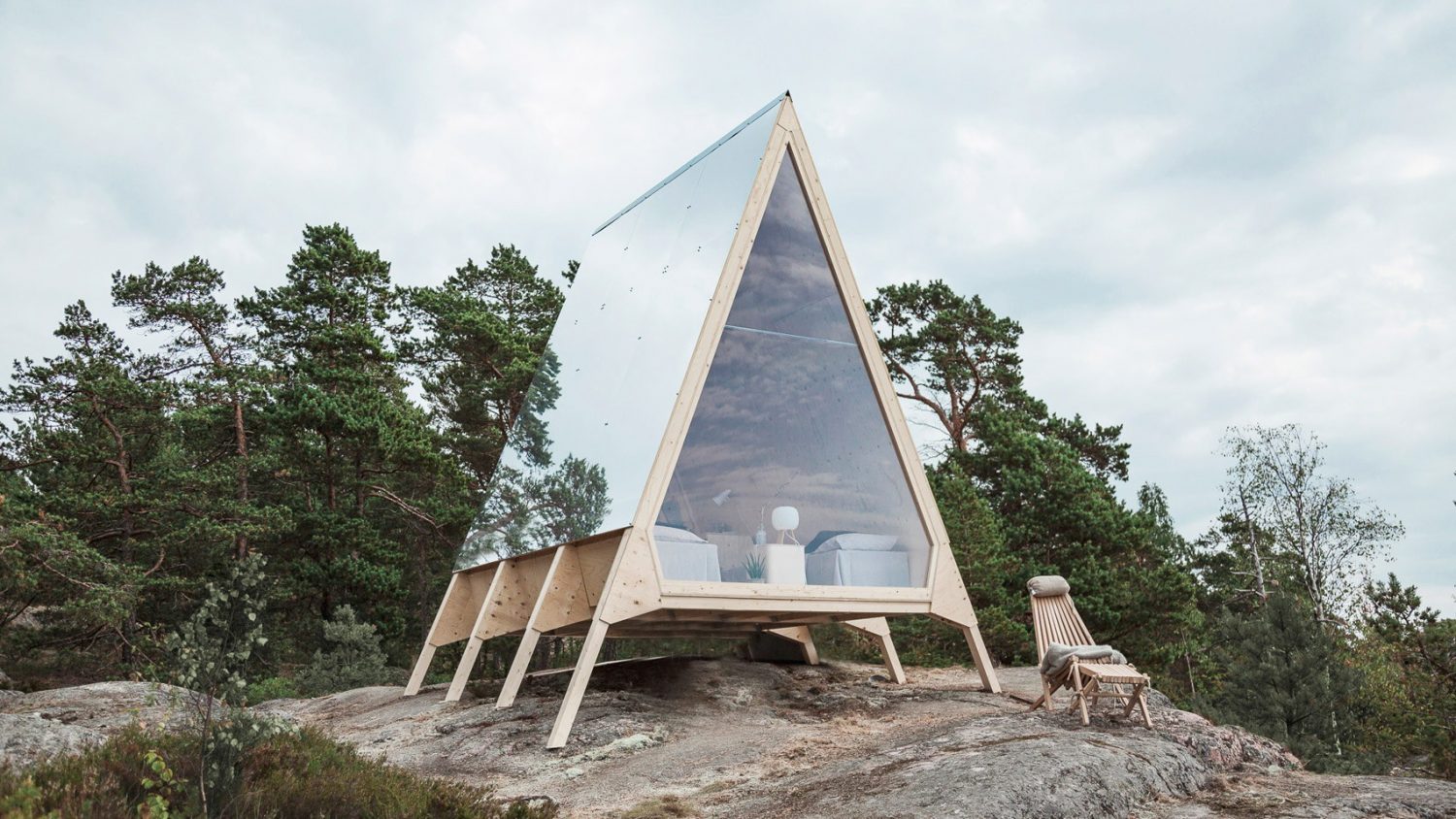 Nolla Cabin | A-frame Holiday Home in Finland