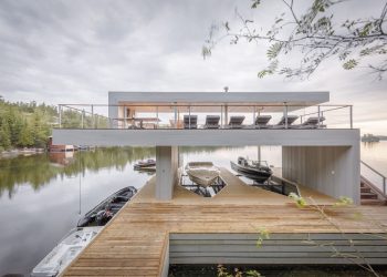 Boathouse by Cibinel Architecture