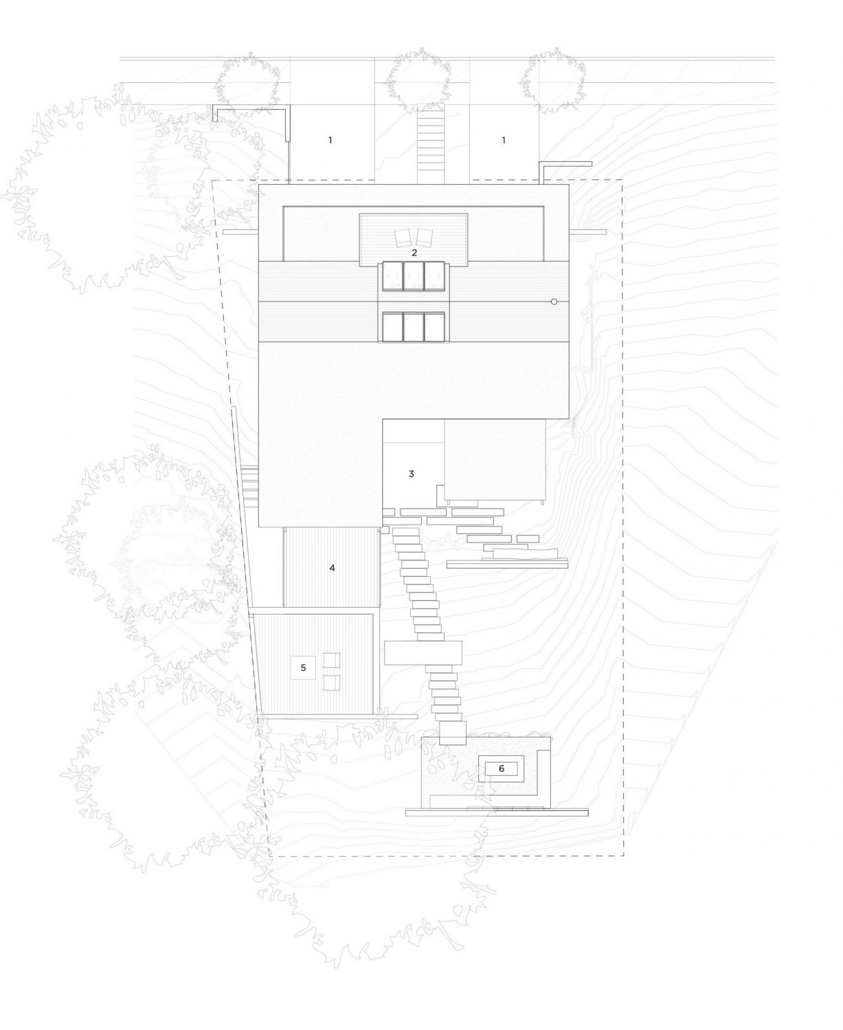 Twin Peaks Residence by Feldman Architecture