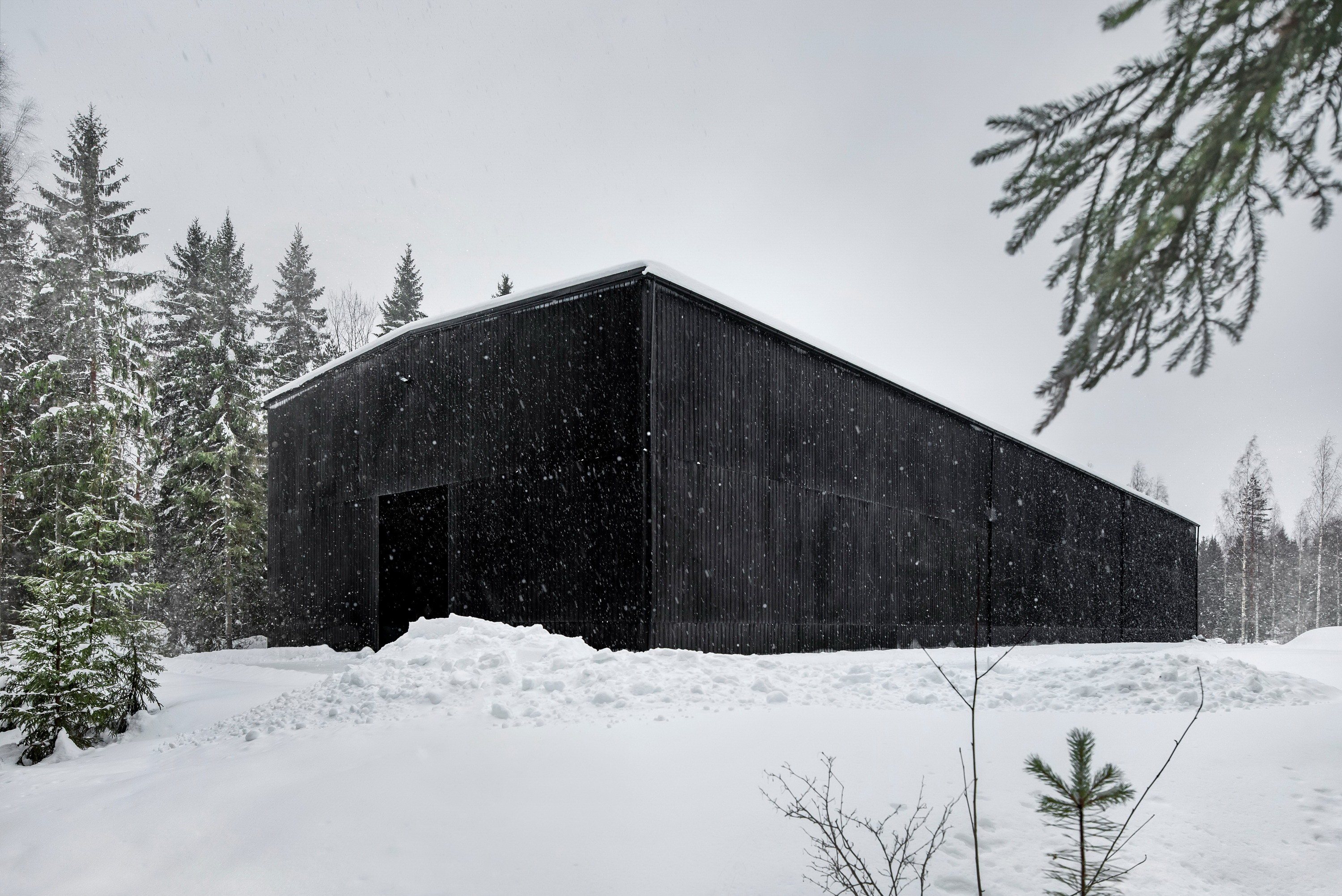 Kyrö Barrell Storage Building by Avanto Architects