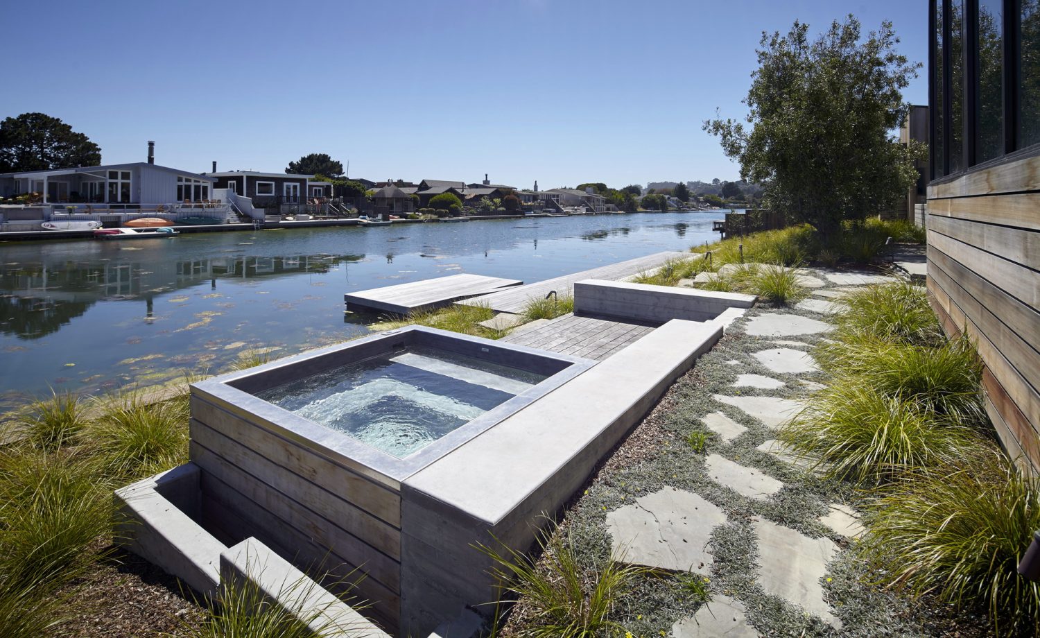 Stinson Beach Lagoon by Turnbull Griffin Haesloop Architects