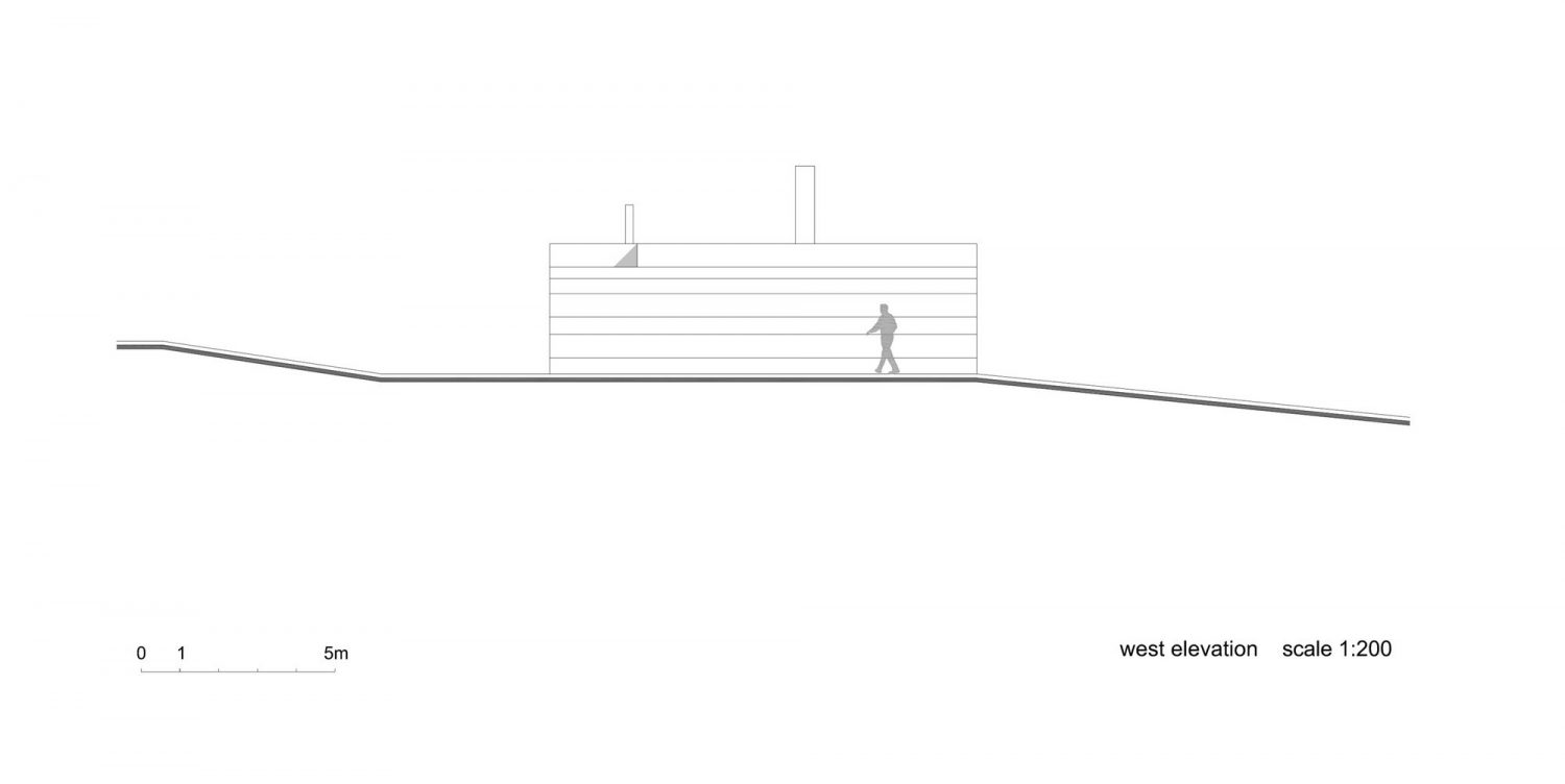 Slight Slope Long House by I/O Architects