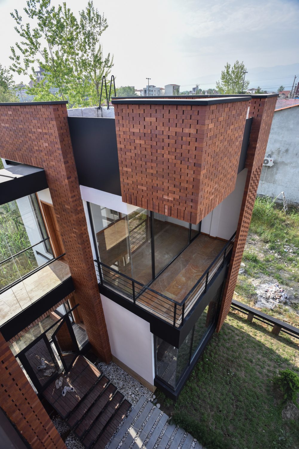Maziar Brick House by Naghshe Khak Architectural Group