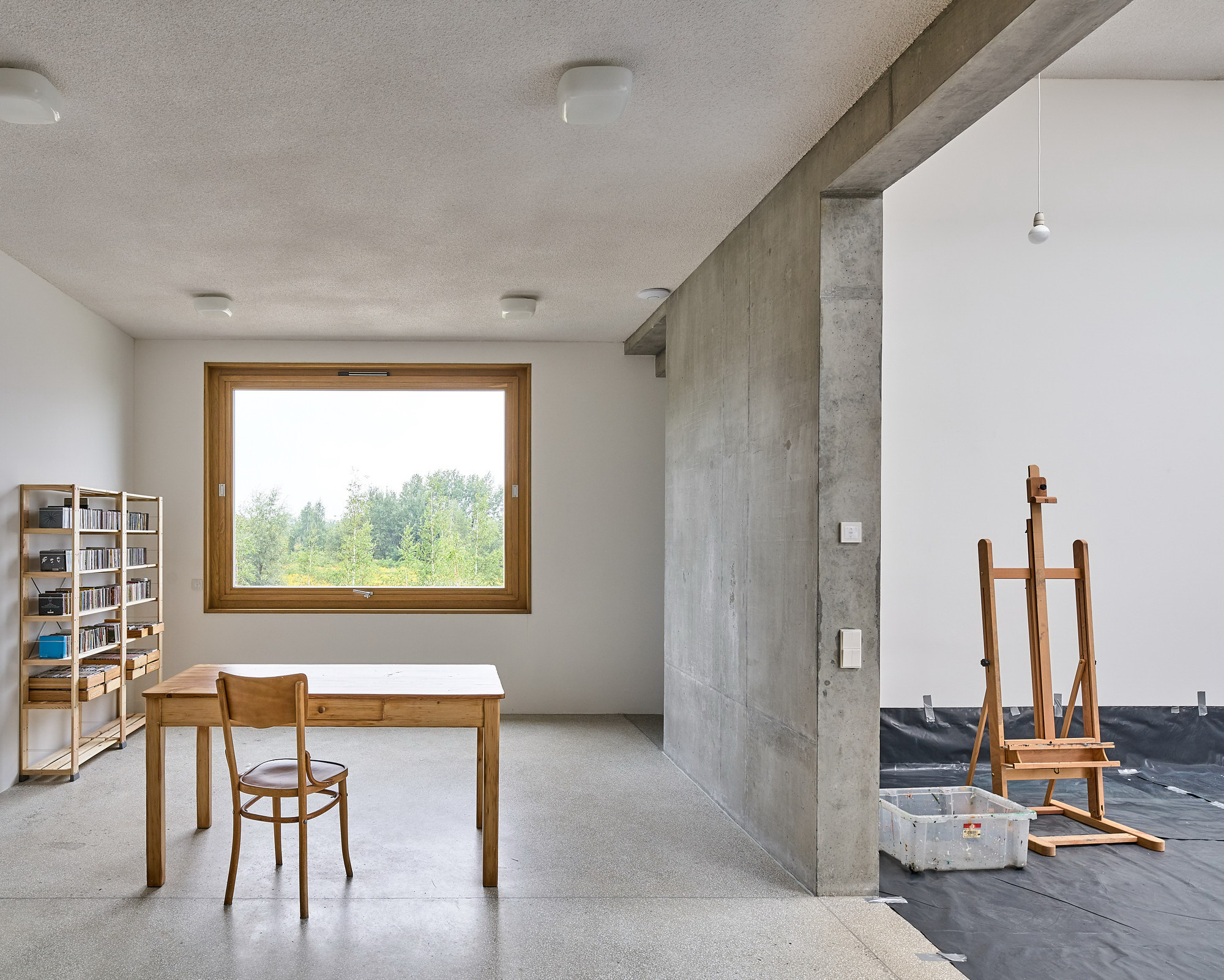 Artists’ Home and Studio by Piotr Brzoza Architekten