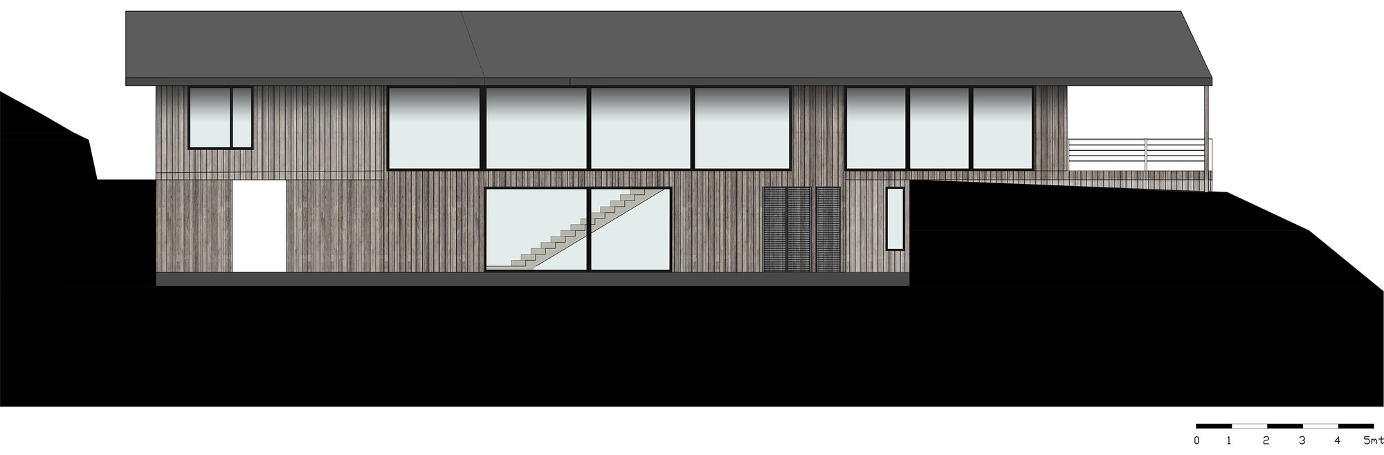 House SM at Calafquén Lake by Claro + Westendarp arquitectos