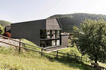 Single Family House on a Slope by Dost