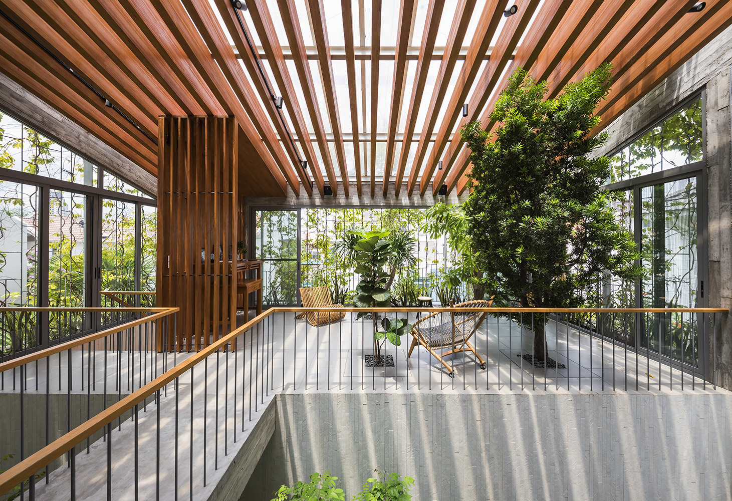 Stepping Park House by Vo Trong Nghia Architects